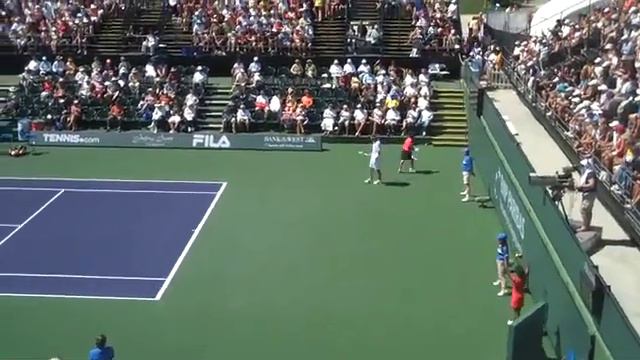 Mardy Fish (USA) vs. Jeremy Chardy (FRA) 2009 BNP Paribas Open @ Indian Wells, CA смотреть онлайн