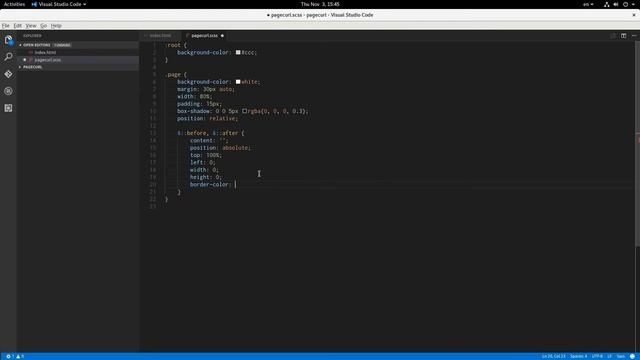 Easy PAGECURL Effect in CSS (SCSS) смотреть онлайн