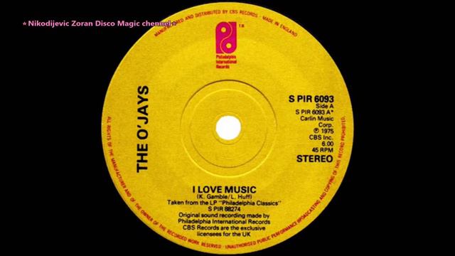 O'Jays 🍀 I Love Music 🌈🍓♒Joe Joyce dj ⭐ Disco Magic album смотреть онлайн