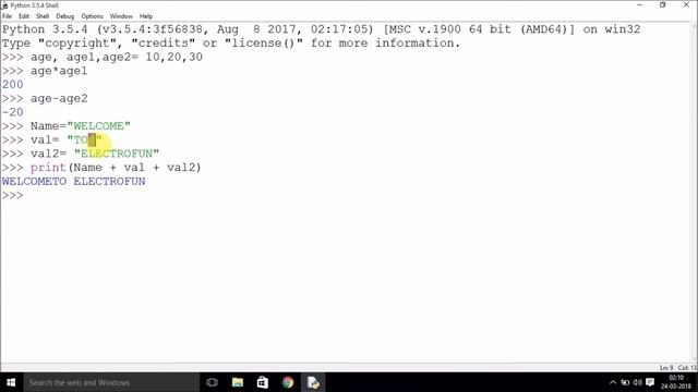 Python Programming Tutorial 4 - Datatypes Numbers and Strings смотреть онлайн