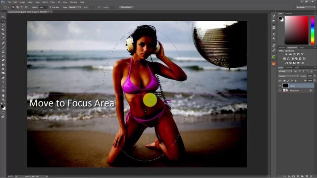 How to Vignette in Photoshop Vignette like a professional easy in this Photoshop Tutorial смотреть онлайн