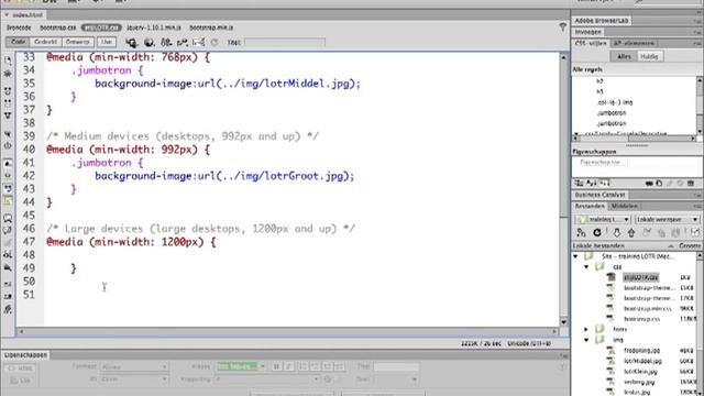 Responsive pagina met Bootstrap 8: knoppen stijlen смотреть онлайн