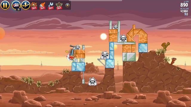 Птички против свиней в космосе (ANGRY BIRDS STAR WARS) смотреть онлайн