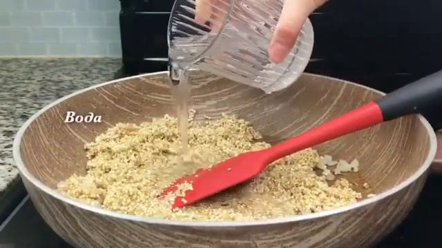 Киноа с креветками смотреть онлайн