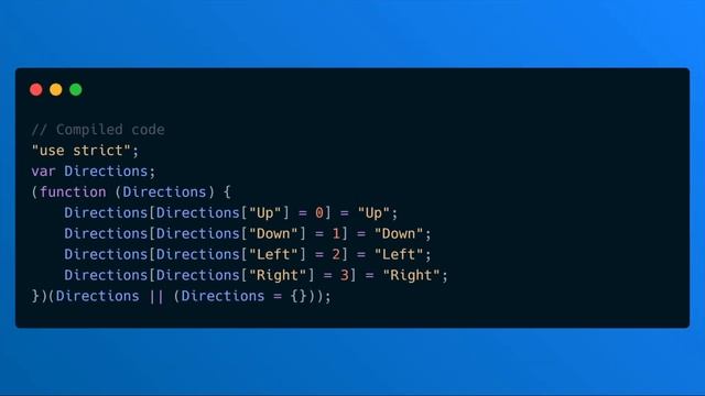 TypeScript #3 Перечисления (Enums)
