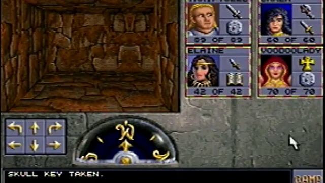 Eye Of The Beholder II: The Legend of Darkmoon (PC/DOS) 1991, SSI, Westwood "On real Hardware" смотреть онлайн