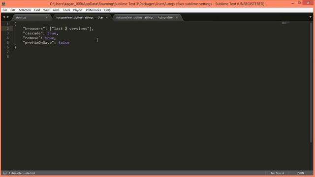Autoprefixer в Sublime Text 3 смотреть онлайн