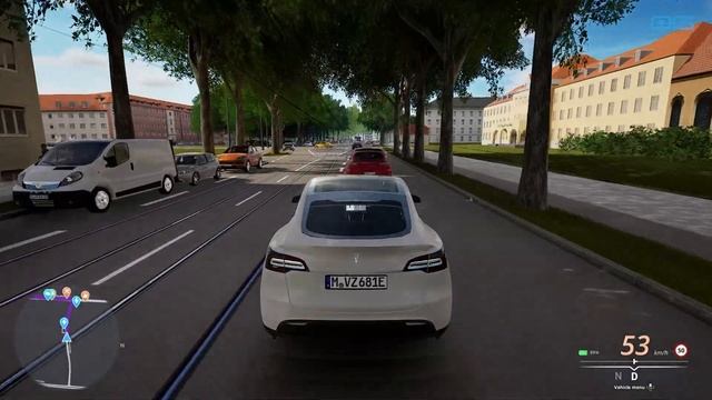 CityDriver: Realistic City Driving In Munich (Gameplay)