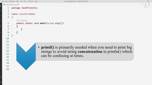 Session30 Difference between print, println & printf method in Java - Pashto смотреть онлайн