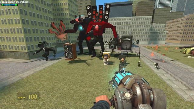 ZOMBIE CAMERAMAN VS SKIBIDI TOILET AND CAMERAMAN BOSS In Garry's Mod! смотреть онлайн
