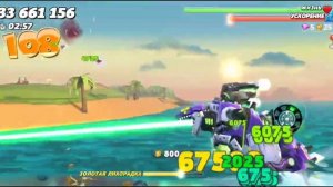 Поиграем за Меха Годкуллу Хангри Шарк ворлд