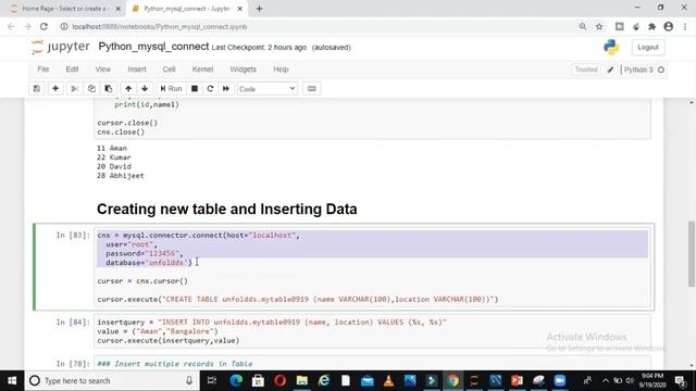 Python MySQL Database Connection | Python MySQL connector tutorial |Python MySQL connectivity смотреть онлайн