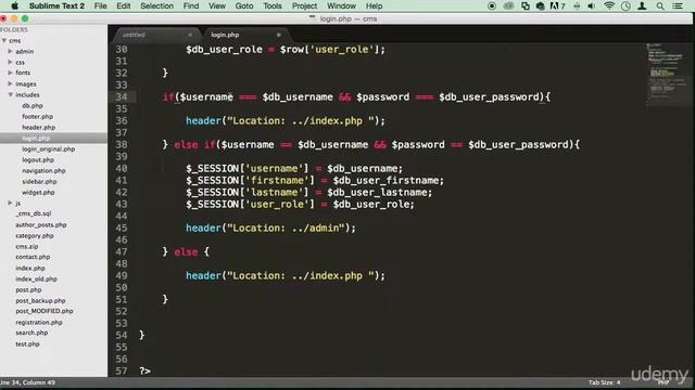 8 Login improved from the Future - CMS LOGIN - PHP COURSE CMS PROJECT смотреть онлайн