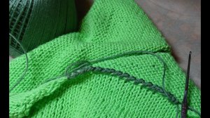 Обработка горловины крючком | РАЧИЙ ШАГ