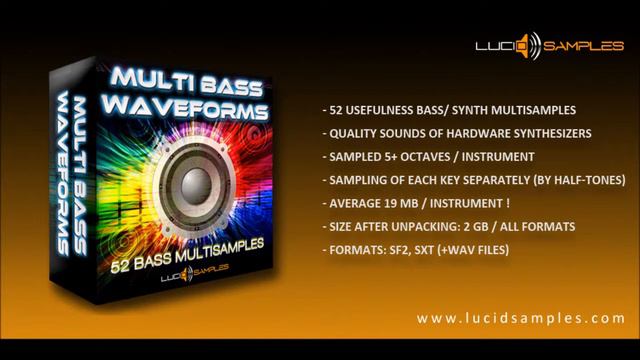 Multi Sampled Synth Basses - 52 Multi Samples смотреть онлайн