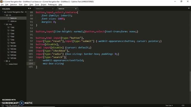 Html5 Corner Navigation Bar | Amazing Grid Menu | Part 01 | Html5 CSS3 Jquery 2019 Pattern смотреть онлайн