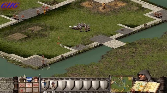 Let`s play Stronghold 15-миссия (Пробиваемся к болотам) смотреть онлайн