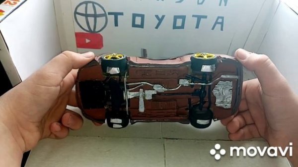 Nissan skyline GTR R 32 из пластилина