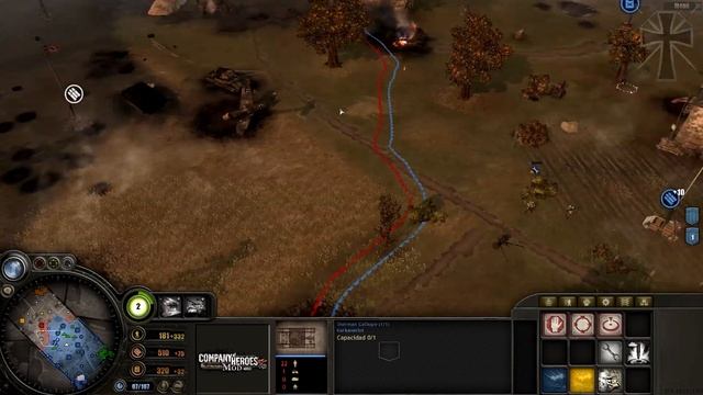 Company of Heroes - 98ª Partida - El Resurgir del King Tiger (BlitzkriegMod) смотреть онлайн