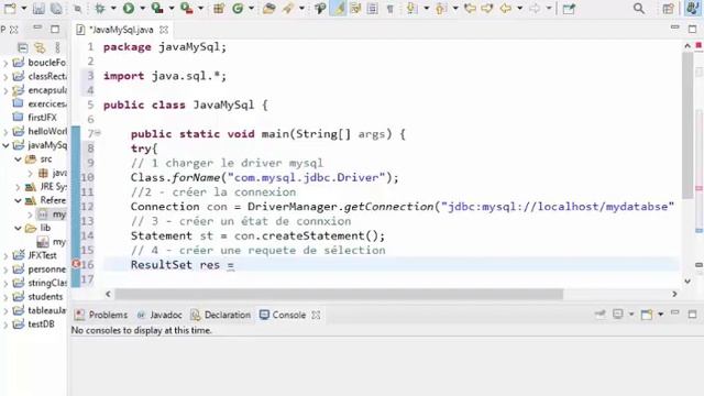 Connexion Java Avec MySql Partie 2 смотреть онлайн
