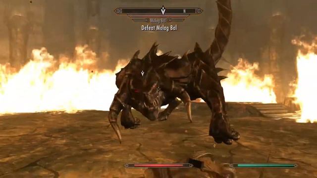 Skyrim Dark Souls Combat - Vigilant Quest Mod смотреть онлайн
