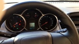 Chevrolet Cruze не заводится на холодную