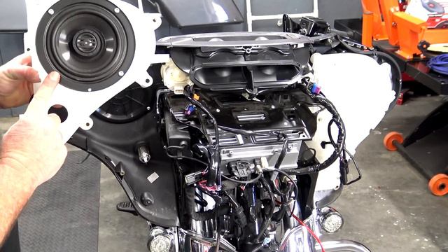 ⚡Install Amp Speakers Stock Harley Touring Radio⚡ смотреть онлайн