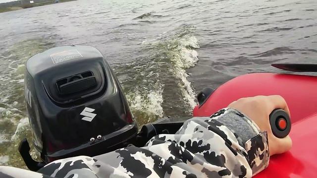 Обкатка Suzuki DT9.9 AS лодка Compass 350 смотреть онлайн