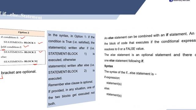 BVITSD 205 PYTHON Unit 2 Part 5 Conditional statement смотреть онлайн