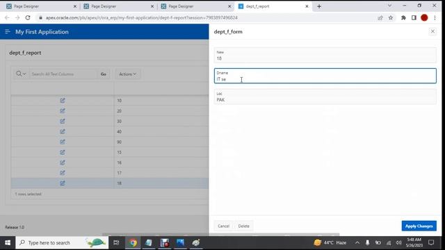 3.2 Oracle Apex | APEX PROCESS | URDU смотреть онлайн