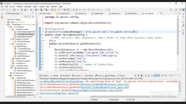 Spring service classes Day 12 смотреть онлайн