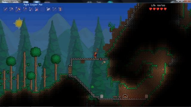 Let's play terraria. Episode 5: Corrupt lands смотреть онлайн