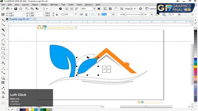CorelDraw Tutorial | Property Logo | how to make logo in coreldraw 2018 смотреть онлайн