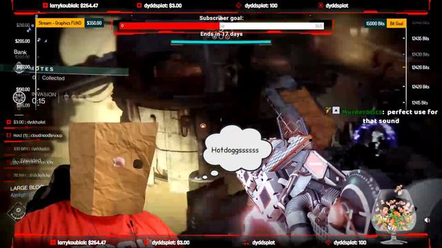 The zodiac killer plays destiny 2 with a paper bag on his head and cant see anything смотреть онлайн