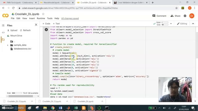 Cross Validation with Skicit Learn (Bhs Indonesia) смотреть онлайн