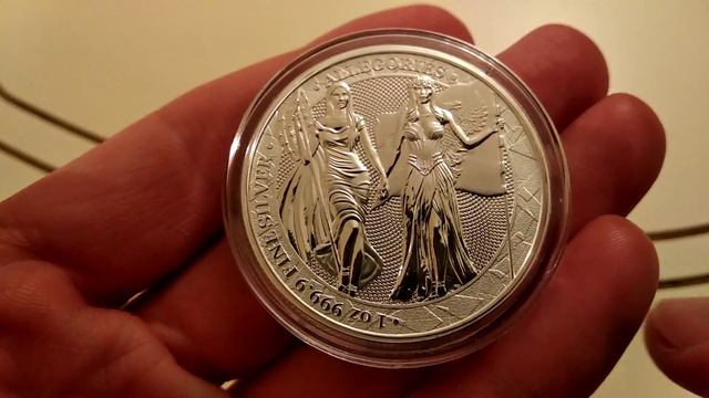 Germania 2019 allegories Columbia 1 oz silver coin coins Германия Колумбия аллегория инвестиции 202 смотреть онлайн