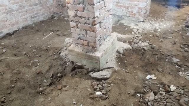 Стяжка на первом этаже и ниже. Шатающиеся конструкции. смотреть онлайн