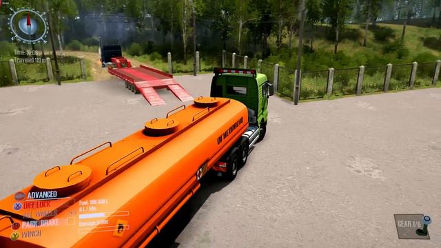 loading a vehicle one on another with Hd Graphics || mudrunner || spintires || смотреть онлайн