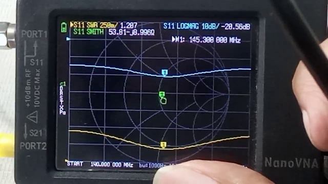 NanoVNA - Setting Trace Supaya Fungsi Optimal
