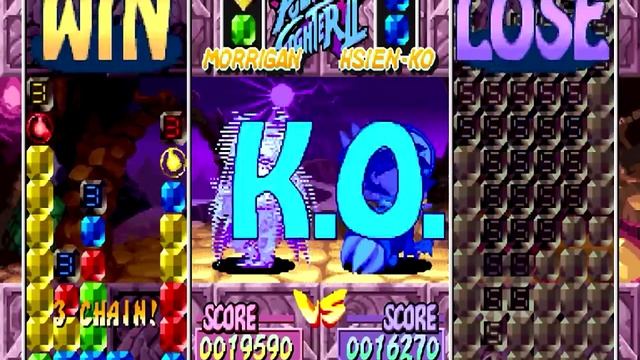 [FightCade Super Puzzle Fighter II Turbo] T-Kimura vs Prinny Pendragon смотреть онлайн