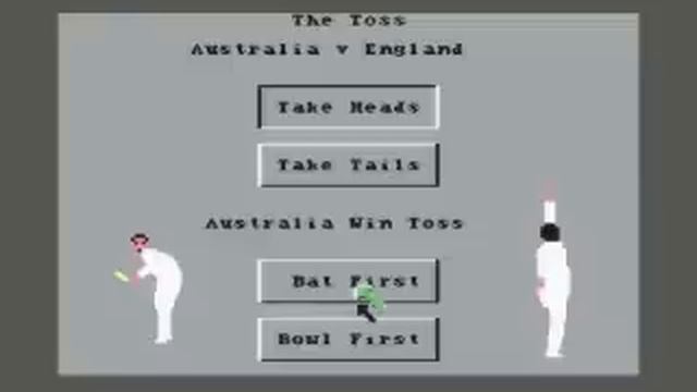 Allan Border's Cricket - Commodore C64 смотреть онлайн