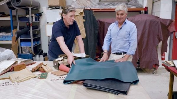 Connolly Leather - Exclusive Access to their Archives - World First! | Tyrrell's Classic Workshop