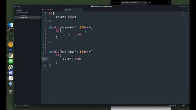 CSS Media Queries смотреть онлайн