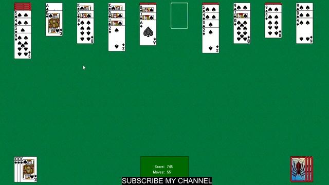 Spider Solitaire Latest 2020 Game| Windows Cards Game| YouTube Live Gaming New Version