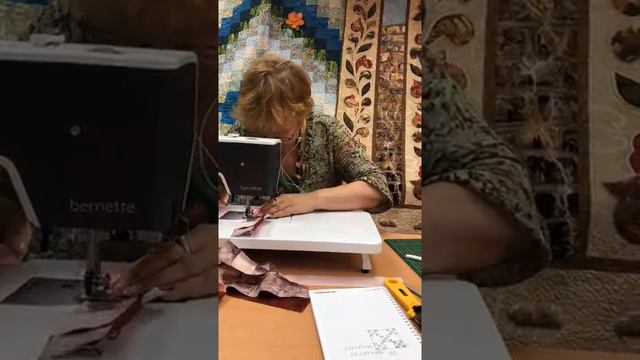 2115 Средняя школа, Урок 3. Ирландская цепь. Часть 8. Ускоренная съемка_ 5 доп. квадратов