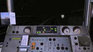 Trainz Simulator 2012 81-717 Поездка по Сокольнической линии метро Московского метро