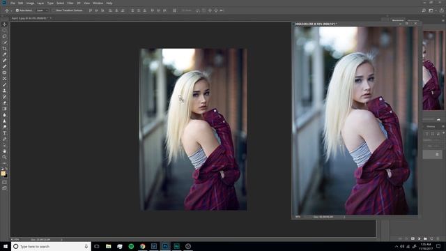 How to Make a Before and After in Photoshop - Adobe Photoshop Tutorial in 4k UHD смотреть онлайн