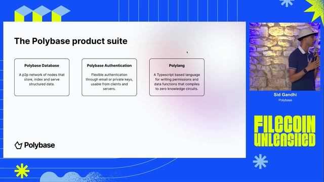 A Database Powered by ZK Proofs: Why we Built Polybase - Sid Gandhi - Filecoin Unleashed Paris 2023 смотреть онлайн