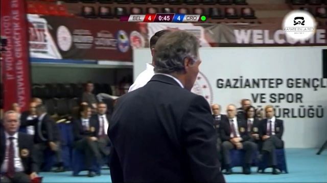 EUROPEAN KARATE CHAMPIONSHIPS 2022: Final Male Kumite + 84 Kg смотреть онлайн