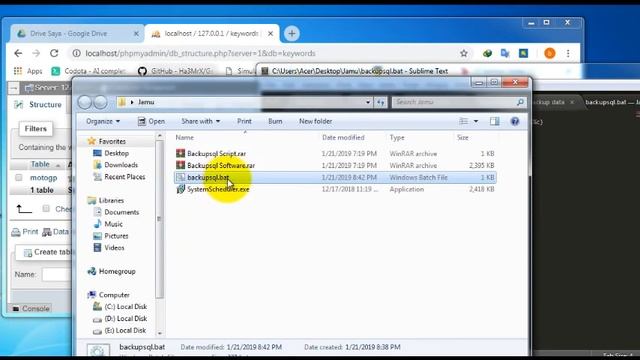 CARA BACKUP DATABASE SQL, MYSQL // 100% TERBUKTI MANJUR, MUDAH DIPAHAMI смотреть онлайн